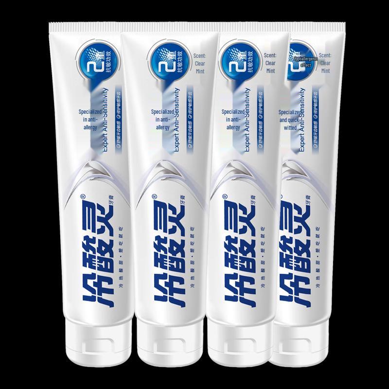 

Профессиональная зубная паста Lengsuanling против чувствительности, 4 x 100 г