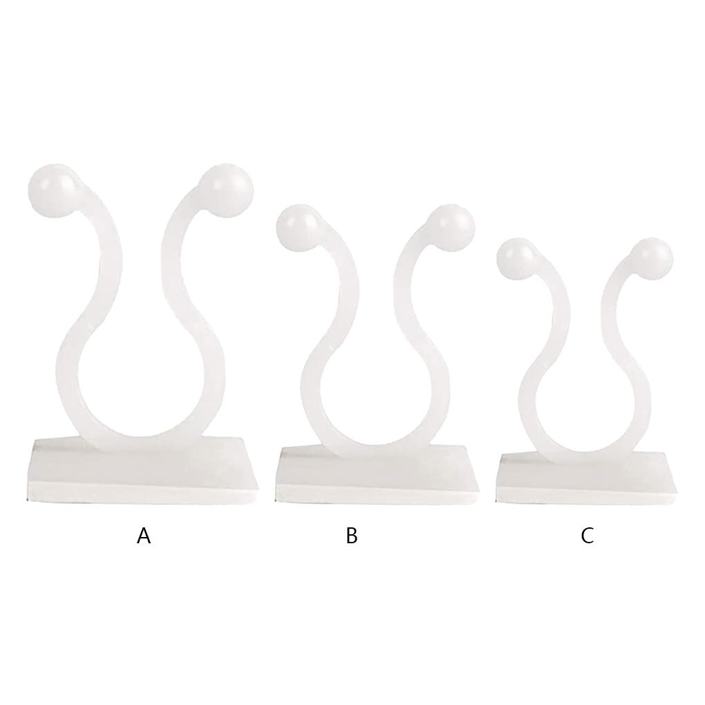 Plants Fixture Wall Climbing Fastener Wall-mounting Vine Supporting Hooks Fixing Gardening Clips Accessories Courtyard
