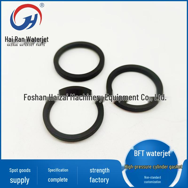 High-Pressure Waterjet Cylinder Seal & O-Ring for Intensifier Assembly