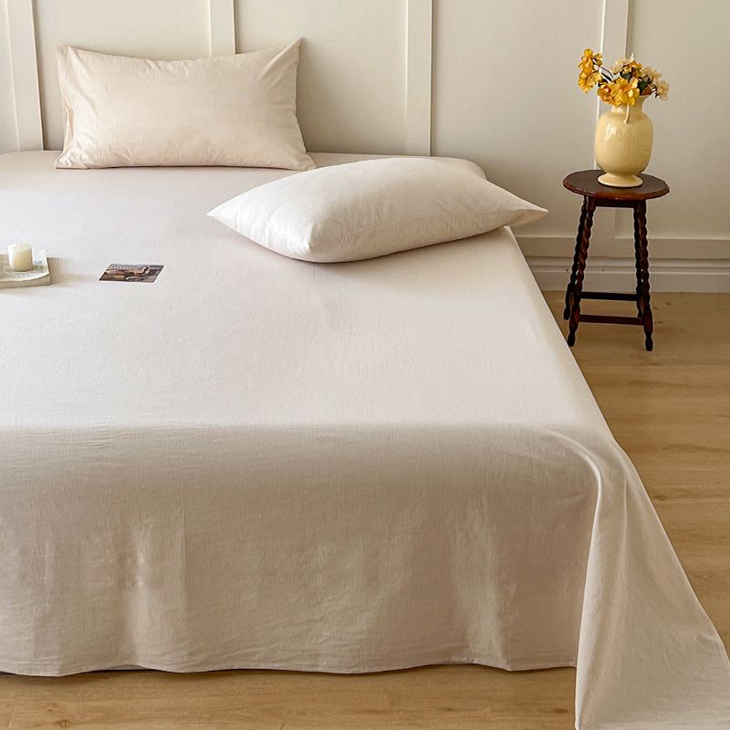 Minimalist Bed Sheet For 1.5m Bed, Single Double Household & Student Dormitory Use