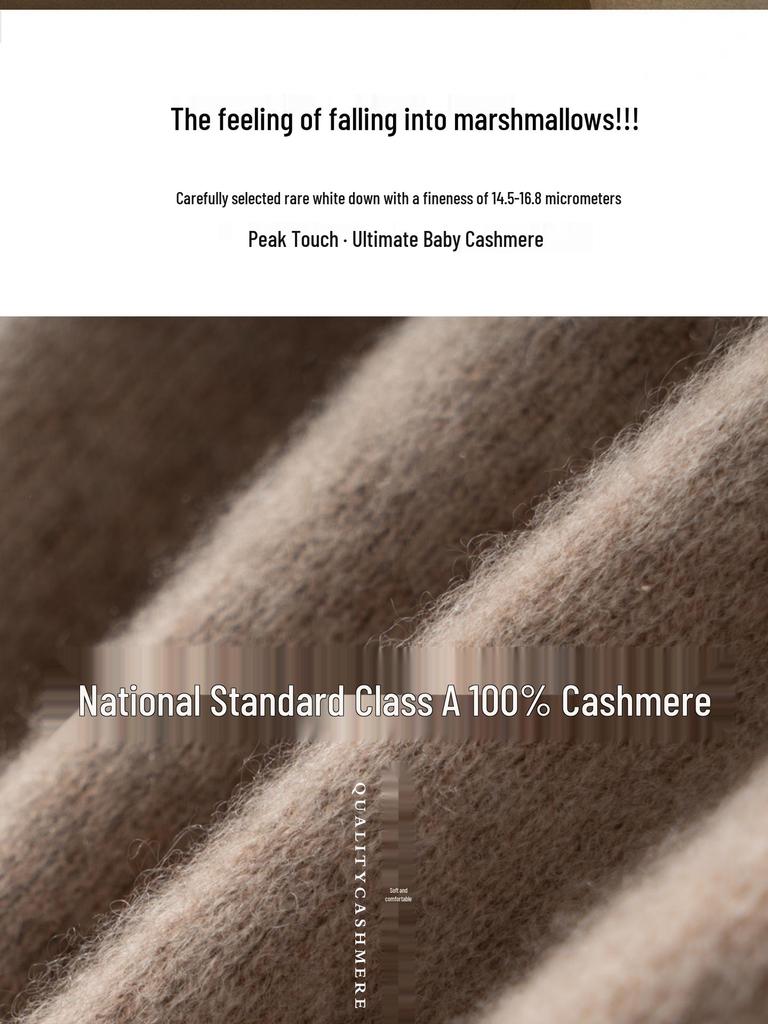 Women's 100% Pure Cashmere V-neck Seamless Ribbed Slim-fit Sweater