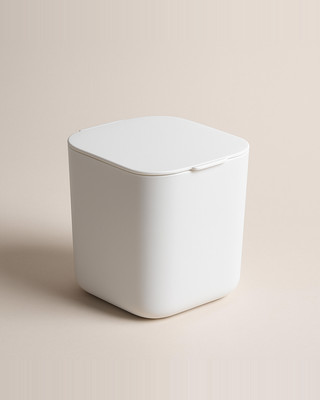 სასარგებლო ნარჩენები დიდი ტევადობის ურნა პორტატული კვადრატული