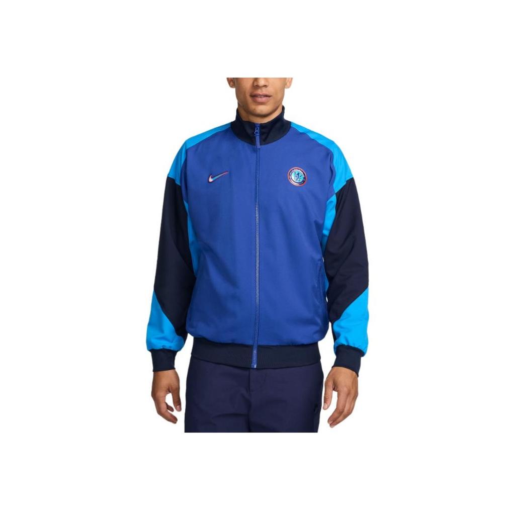 New Nike Chelsea Fc Strike Men's Nike Dri FIT Soccer Anthem Jacket HF1827-495