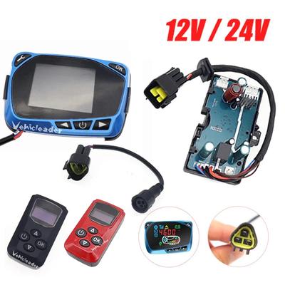 Scheda di controllo del riscaldatore di parcheggio Air Diesels Scheda madre Monitor LCD Interruttore + telecomando per riscaldatore di parcheggio ad aria 12V 24V 5-8KW