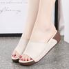 Women Slide Slippers Sandals Outdoor Open Toe Chunky Slippers Casual Thick Sole Height Increase Platform Sandals