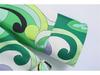 Spring 2022 European & American Style Women's Green Print Shirt & Skirt Set