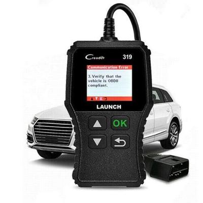 Outil de Diagnostic Professionnel Lancez le Scanner Automatique de Voiture Obd2 Eobd Cr319, Noir