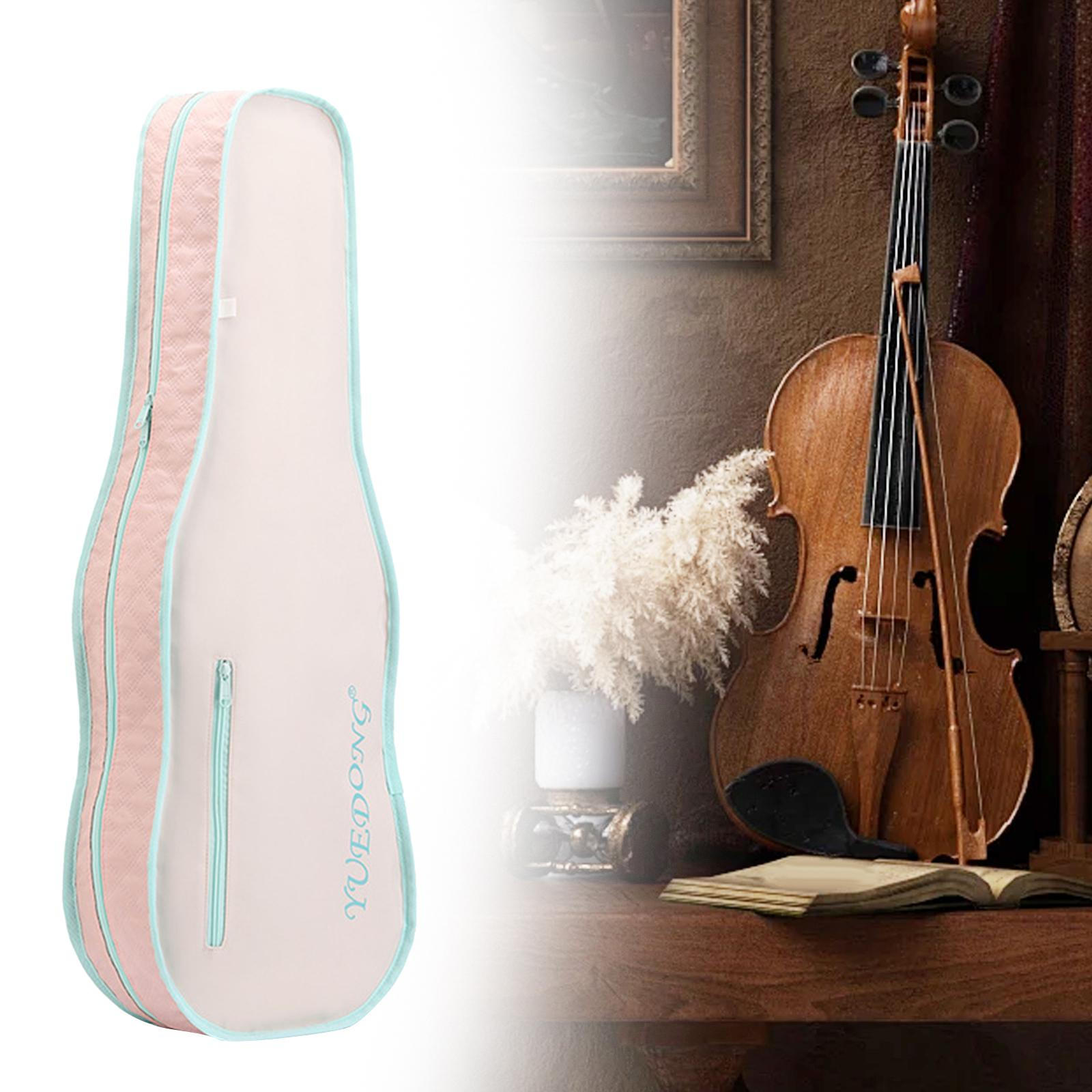 

4/4 полноразмерный скрипичный футляр чехол с регулируемыми ремнями портативный ящик для переноски для путешествий pink beige