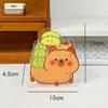 Kreative Kawaii Capybara Stiftaufbewahrungsbox Transparentes Stiftbehältnis Multifunktionale Desktop Acryl Schreibwaren Aufbewahrungsbox