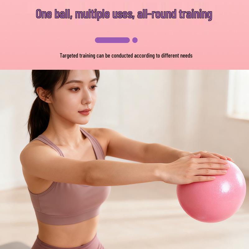 Yoga Balance PVC Ball & Tube Mat - 20-25cm for Fitness, Children, Pregnant Women