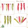 Christmas Reed Decorative Cuttings DIY Modeling Elf Ball Green Badminton Simulation Pampas Grass