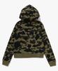 Bape First Camo Zip Hoodie (W) Green