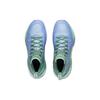 Li Ning YuShuai 17 Textile, Artificial Leather Abrasion Resistant Mid Top Basketball Shoes Men's Purple Cyan ABAT043-8