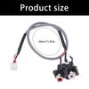 High Fidelities Sound Signal Cable 30cm Length XH 3P Terminals For Professional Sound System Connectivities