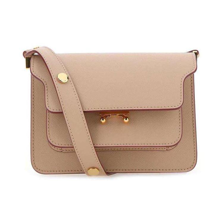 

Marni Fashion Minimalist Calfskin Mini Shoulder Crossbody Bag Women Bags Off-White SBMPS01U07LV520-Z433O Basic Set (Bag+Dust Bag)