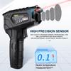 Digital Infrared Thermometer Laser Temperature Meter Non-contact Pyrometer Imager Hygrometer IR Termometro Color LCD Light Alarm