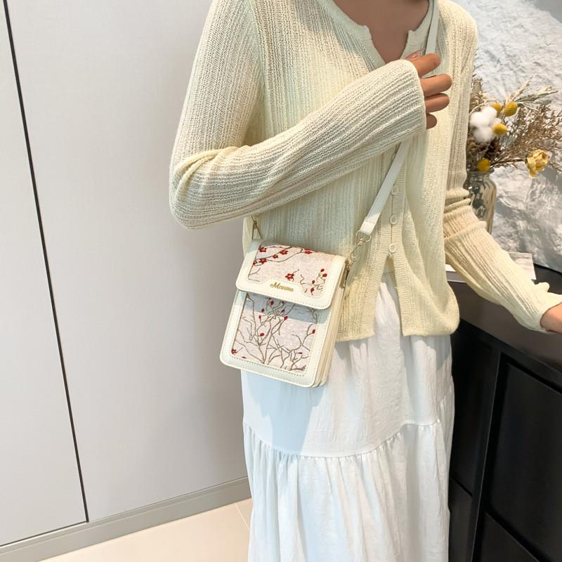 Stylish Blue Pink And White Pu Small Square Bag For Women Ideal For Summer Outfits