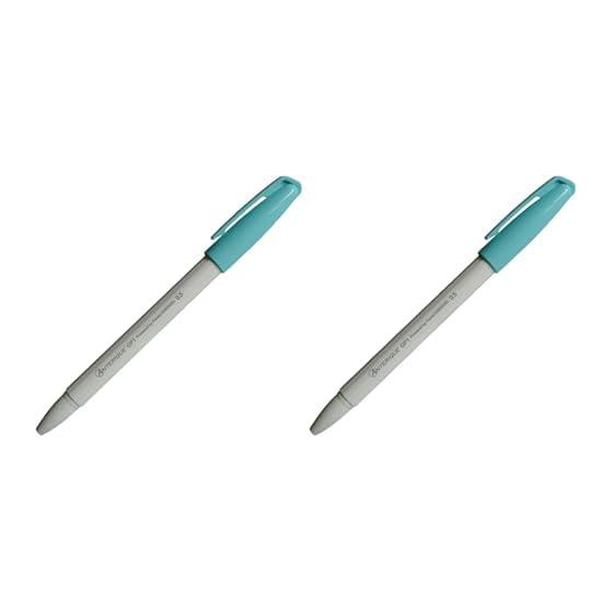 Anterique Gel Ink Ballpoint Pen, 0.5mm, Mint Green x Snow White, GP1-5MGSW