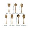 Teak Non-Stick Long-Handle Solid Wood Pan and Acacia Wood Kitchenware Set