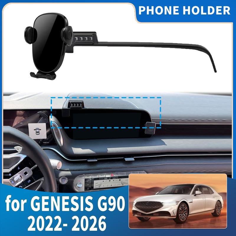 For GENESIS G90 2024 2025 2026 Integrated Screen Mount Phone Holder Mount Car Accessoires