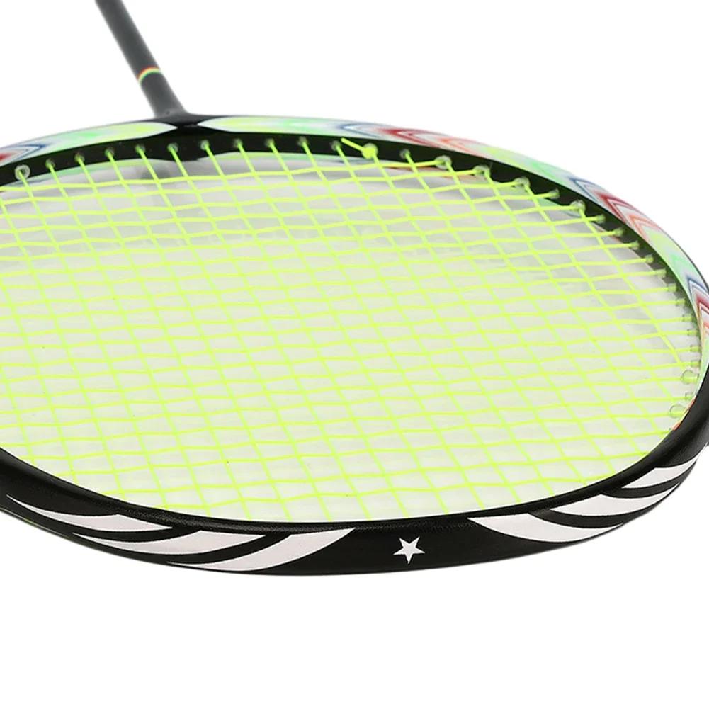 Badminton Racket Protection Sticker With Full Frame Anti-Collision Strip Racket Head Protection Wire чёрный