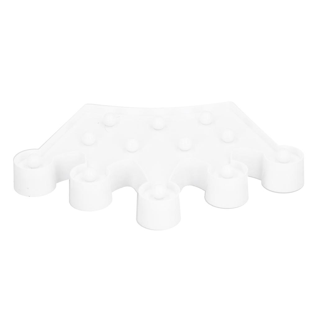 12LED Crown Shape Night Light Cute Warm White Lamp Home Decoration for Bedroom Living RoomWhite