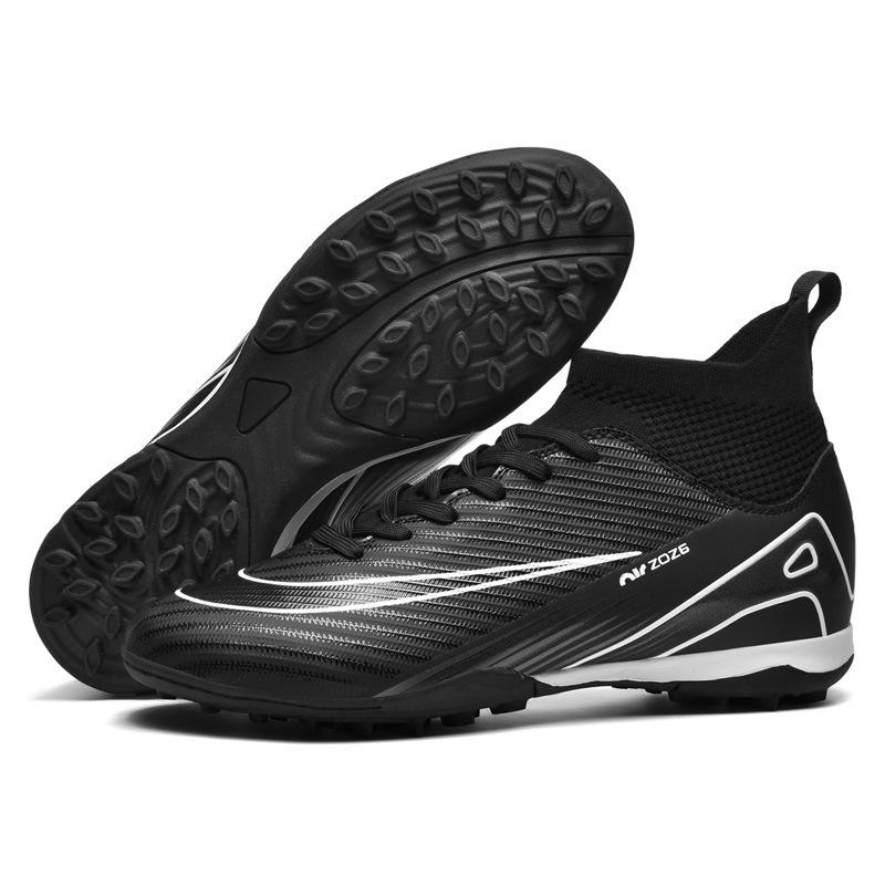 High-top Children's Football Shoes Men's Broken Nails and Long Nails Student Sports Competition Training Shoes Grass Football Shoes