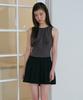 MUSINSA STANDARD WOMAN Women'S Shirred Bustier Tank Top [Dark Gray]