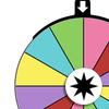 Color Rotating Wheel Drinking Game for Adults Editable Reusable with Stand Roulette Fortune