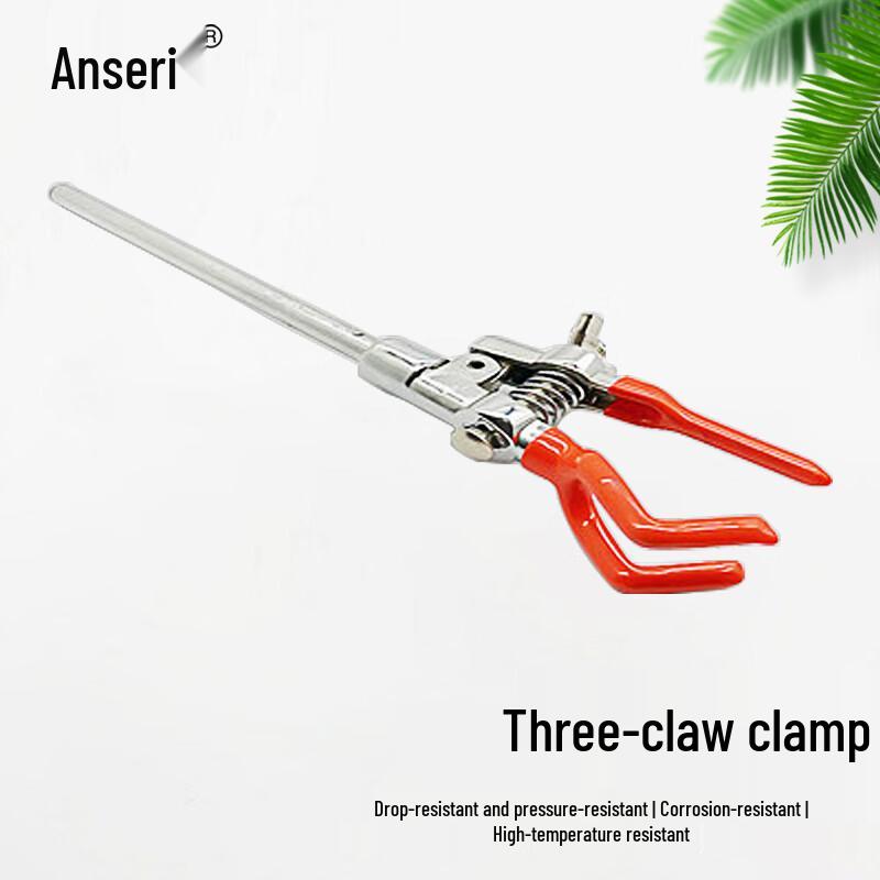 Ansellry Lab Three-Jaw Flask Clamp Medium