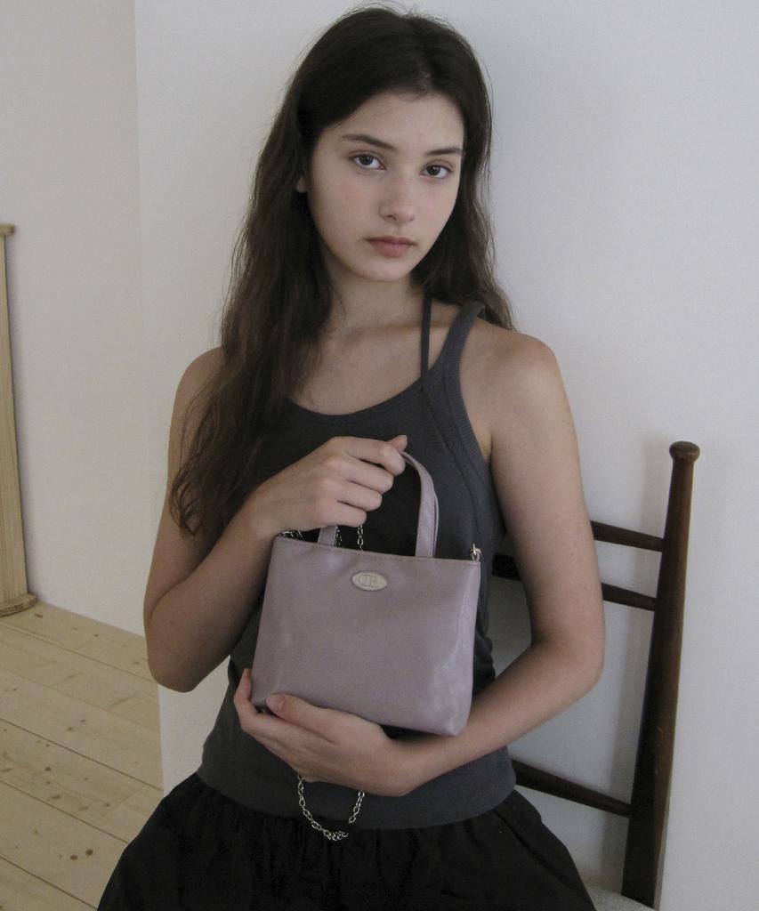 Dumaro Dion Small Two-Way Crossbody Bag / Lavender