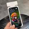 S-Super M-Mario Phone Case For IPhone 17 Air 16 E Pro Max 15 14 13 Mini 12 Pro 11 Max Plus Black Soft Shell