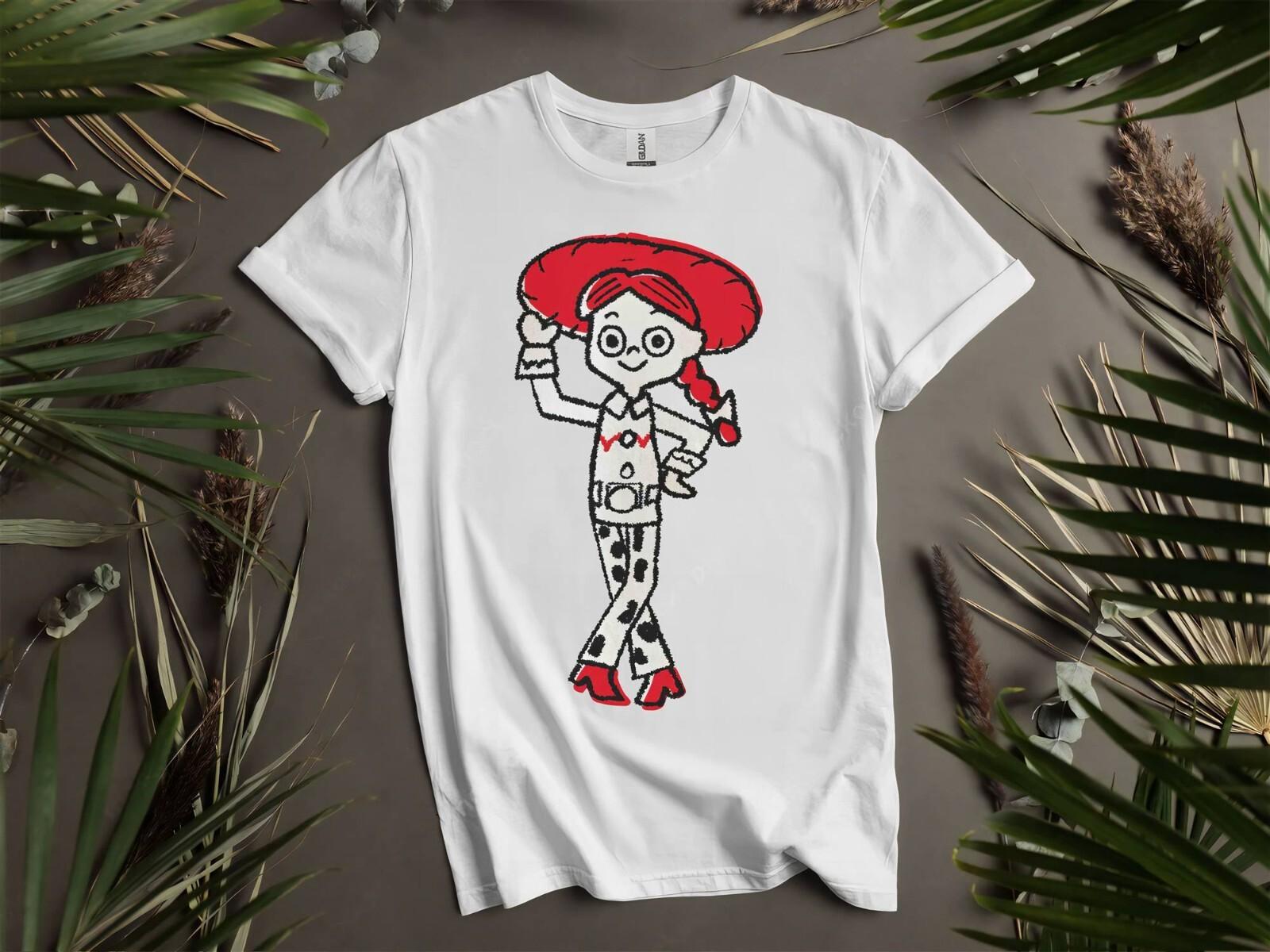 Pixar Toy Story Jessie Penciled T-shirt T shirt Men Women Unisex Tshirt K603 XXL