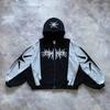 Womens Hooded Sweatshirt Streetwear Style Loose Fit Long Sleeve Casual Top