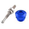 22mm 1Pc/4Pcs Universal Car Push Button Bonnet Hood Pins Kit Aluminum Quick Release Latch Bumper License Plate Lock Clip
