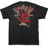 LUCKY 13 GREASE GAS GLORY RED LAUGHING DEVIL PUNK GOTH TATTOO T SHIRT S-4XL Unisex T-Shirt