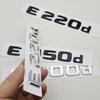 1pc Car Tail Rear Trunk Badge GLE300d E400d E350d E220d Emblem Letter Stickers For Mercedes Benz 4MATIC W211 W212 W213 W166 W167