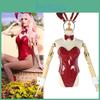 The Darling In Franxx Zero Two Code002 Cosplay Costume Bunny Sexy Bodysuit Set