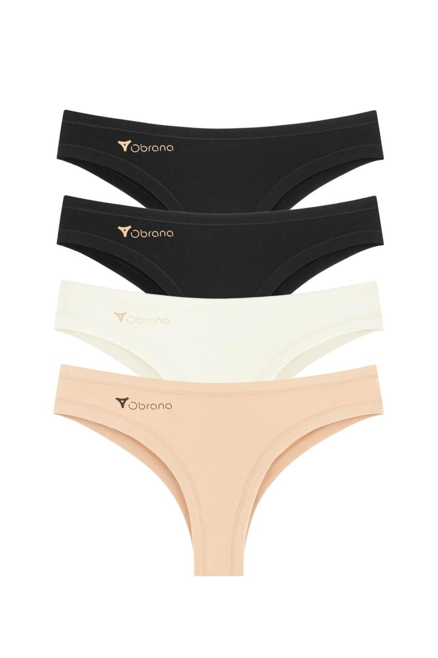 

Трусики бразиліана, 4 штуки Anabel Arto (90879) 2(S) різнокольорові кольору