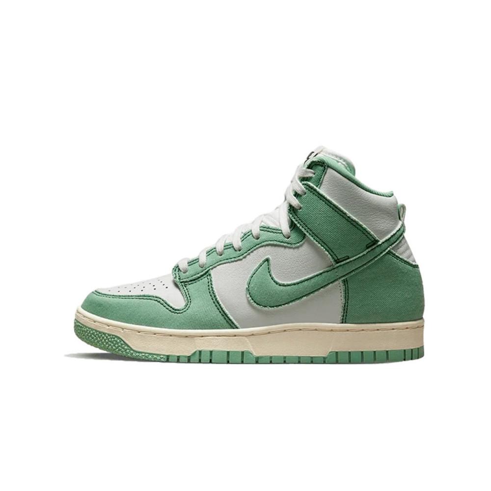 Nike Dunk High 1985 Enamel Green Denim