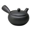Suzuki Banko-yaki Kyusu (Teapot) Size 2, Approx. 370ml, for 1-2 People, Yogan (Lava) Black, Made In