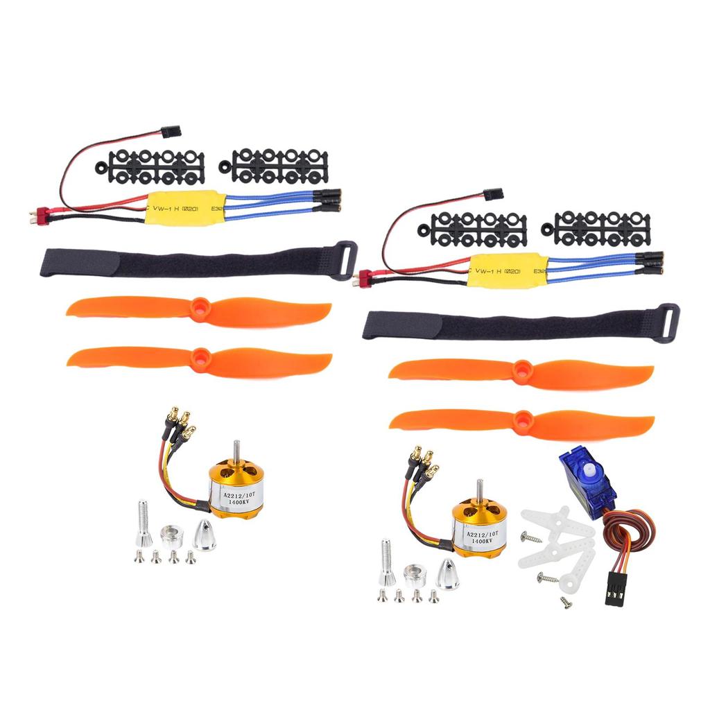 FPV Drone Brushless Motor with 8060 Propeller for RC Fixed Wing Plane DIY Accessory