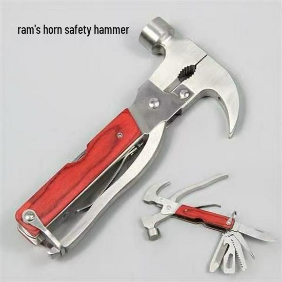 Multifunctional Car Safety Hammer: Emergency Escape Tool, Window Breaker, and Firefighting Aid