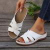 Women's Fashionable Casual Plus-Size Slide Sandals