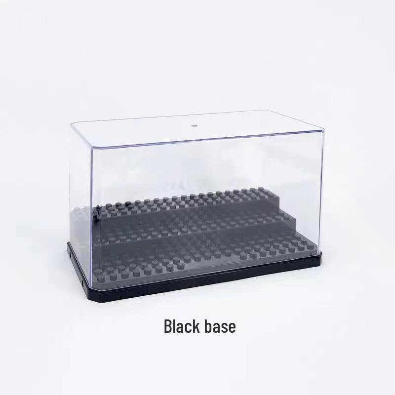 Lego-kompatible Minifiguren-Vitrine mit staubdichter Acrylabdeckung