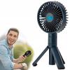 Mini Standing Fan Portable Hand Fan with Stand for Desk