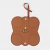 Sunglasses Leather Storage Bag with Wrist Strap Sunglasses Cases for Carrying Glasses Coins Keys