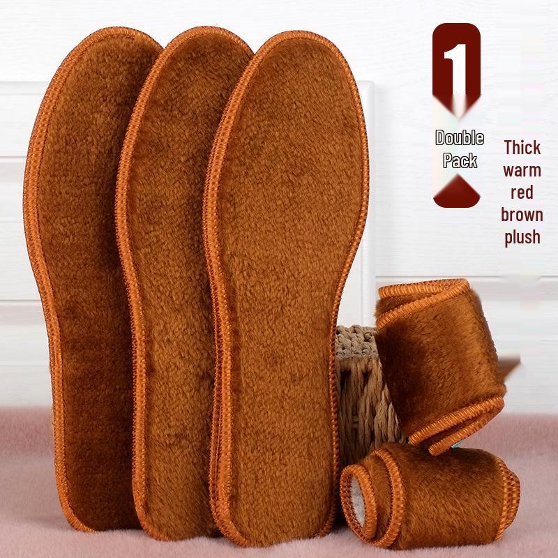 

Чоловічі та жіночі затишні оксамитові зимові устілки - М які, товсті, теплі та холодостійкі. Size 43