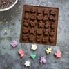 1 Stück Antihaft-Weihnachtsschokoladenform - 25 Vertiefungen für köstliche Weihnachtsleckereien Weihnachtliches Kunsthandwerk