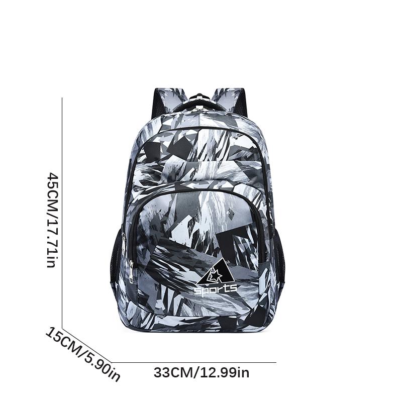 Ryggsäck för män Stor kapacitet Enkel mode Resa Kvinnlig student Datorväska